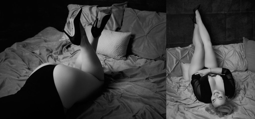 Boston Boudoir black and white photography