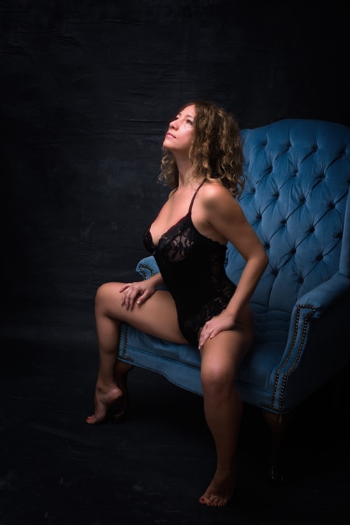 Black lingerie boston boudoir sensual women