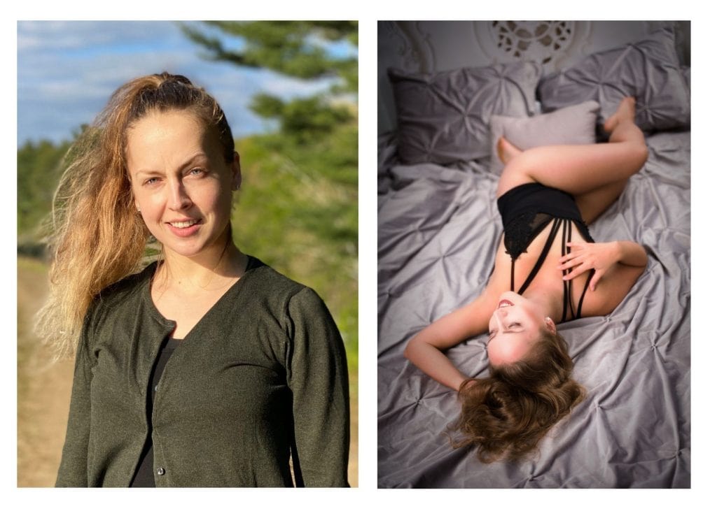 Boston Boudoir before and after transformation
